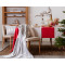 Плед из хлопка с новогодним рисунком christmas tree из коллекции new year essential, 130х180 см